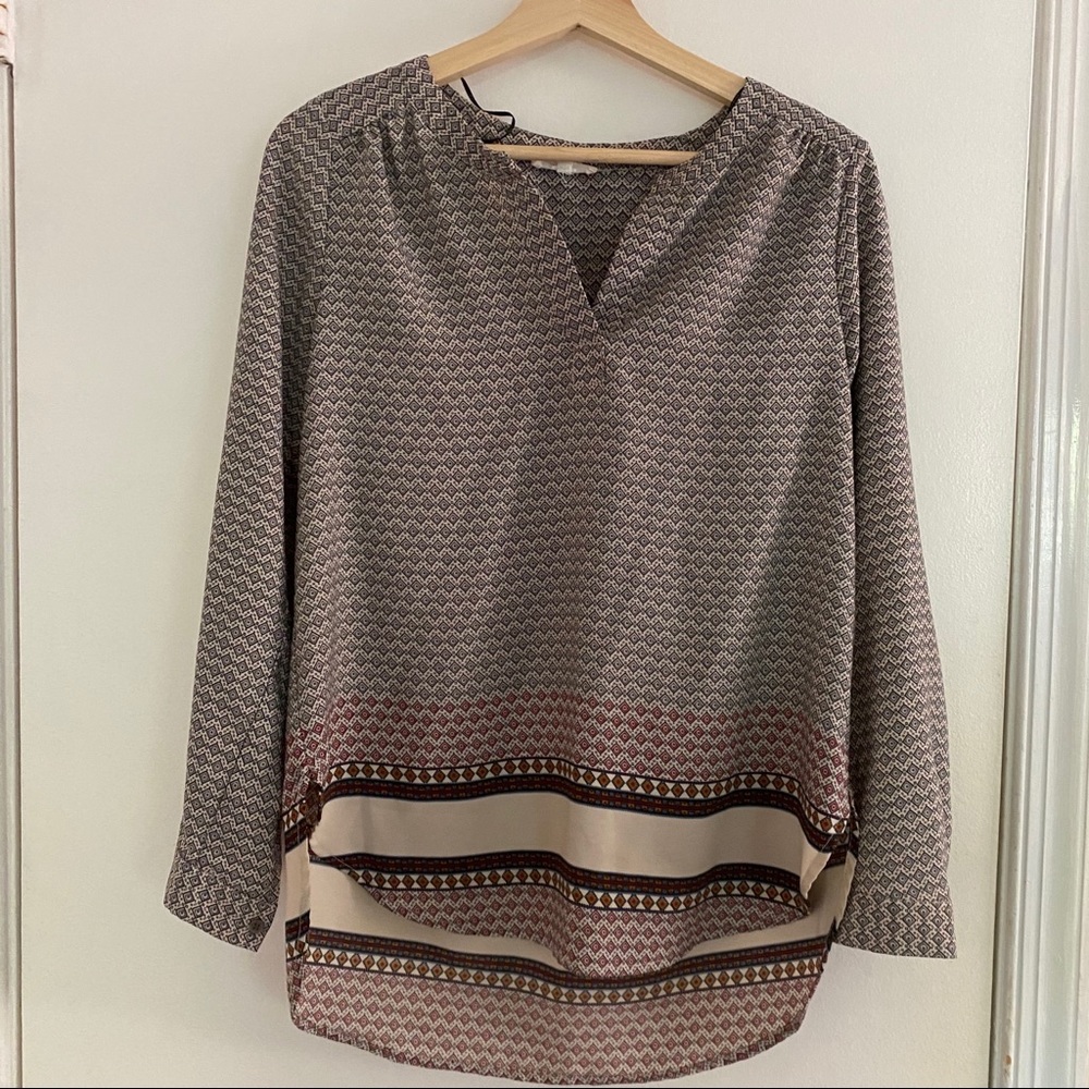 Pleione Long-Sleeve Blouse